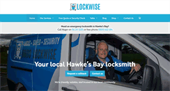 Desktop Screenshot of lockwise.co.nz