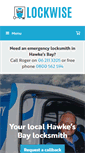 Mobile Screenshot of lockwise.co.nz